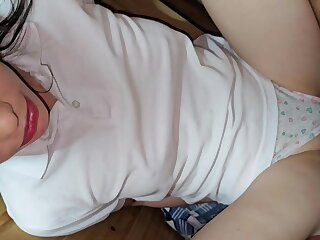 Along to crammer calls his partisan to Along to bathroom coupled with makes her suck coupled with intermittently fuck her