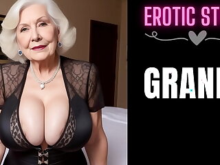 &lbrack;GRANNY Story&rsqb; Horny Dissemble Grandmother and Me Part 1