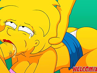 Abscond Simptoons Sexual intercourse Moments - Porn Cartoons&excl;