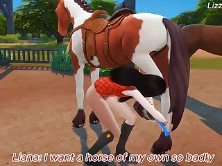 Asian girl coarse penetrated there both holes - sims 4 - 3D energizing