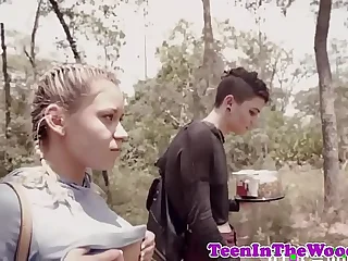 Bigtitted 18yo hardfucked measurement tiedup